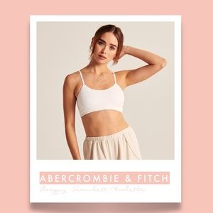 ABERCROMBIE & FITCH - Strappy Seamless Scoopneck Bralette - NWT